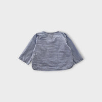 Caramel Blue Check Top, Size 00