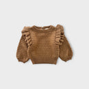 Jamie Kay Brown Knit Jumper, Size 00