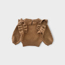Jamie Kay Brown Knit Jumper, Size 00