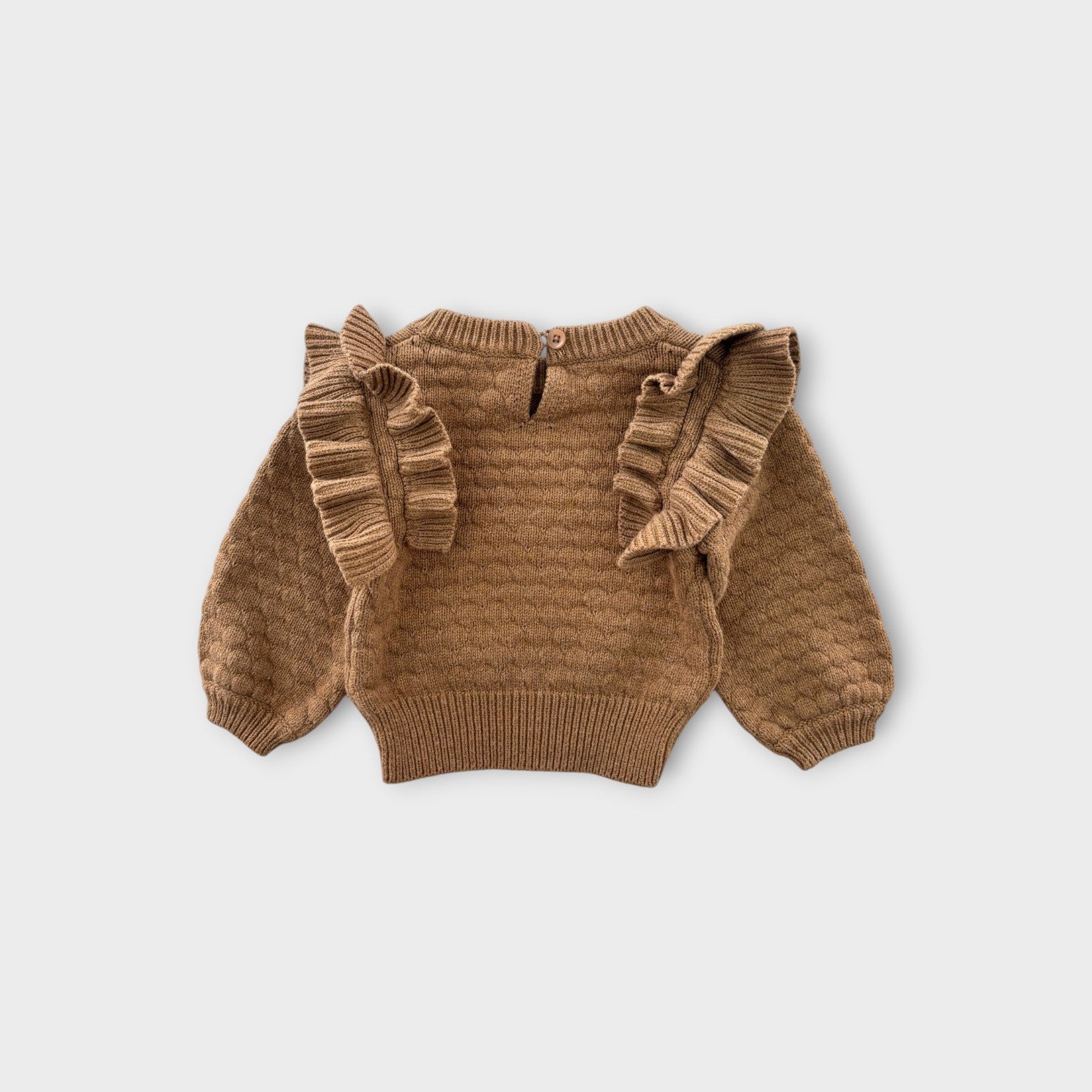 Jamie Kay Brown Knit Jumper, Size 00