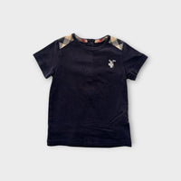 Burberry Navy T-Shirt, Size 00