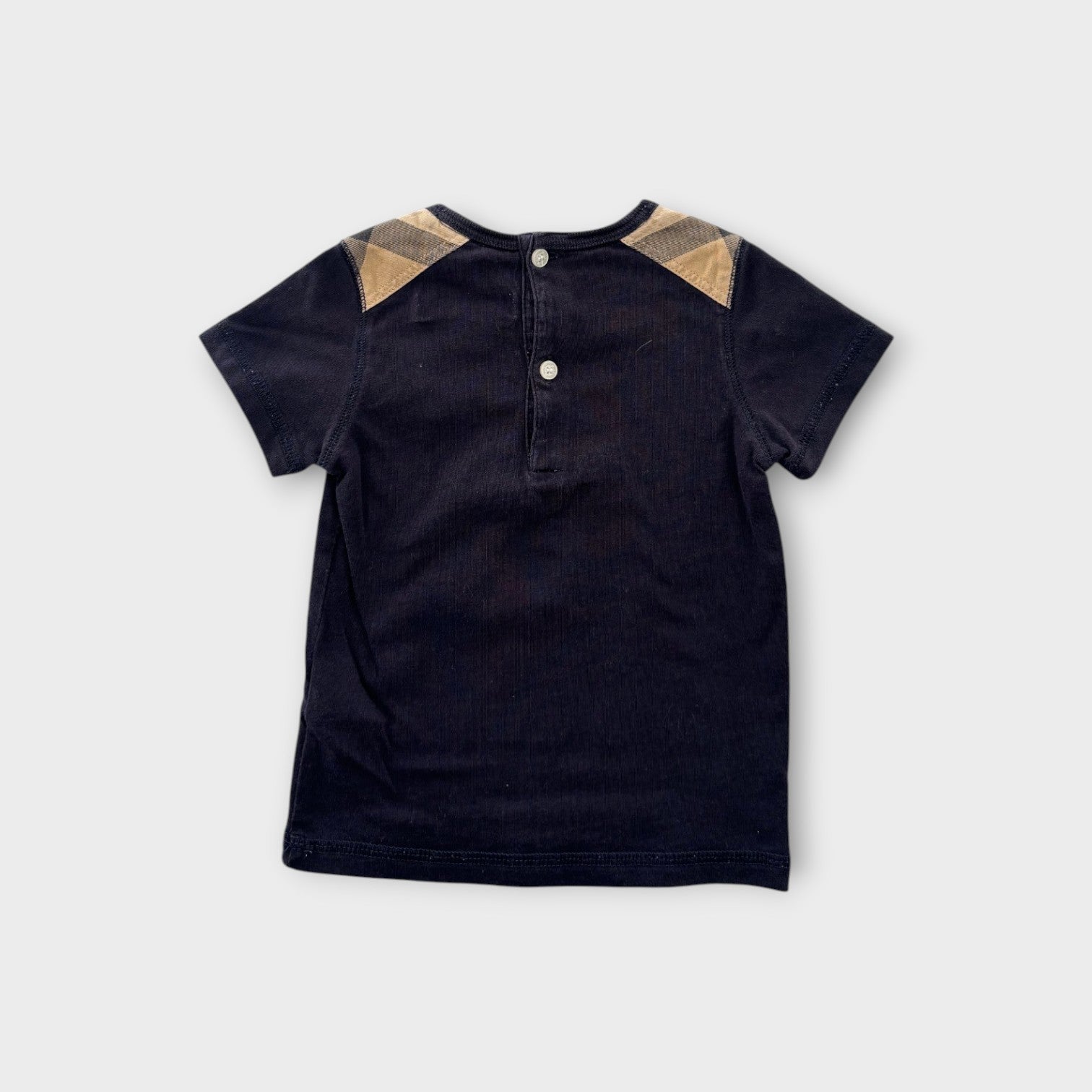 Burberry Navy T-Shirt, Size 00