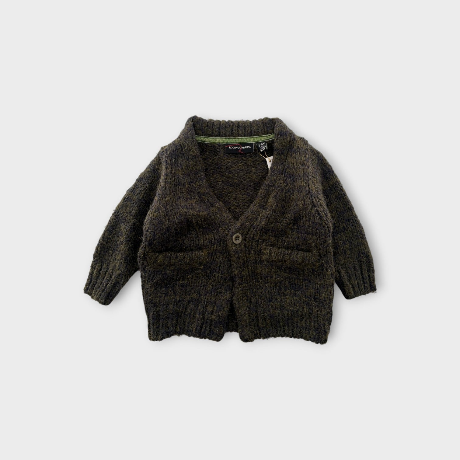 Rock Your Baby Knit Cardigan, Size 00
