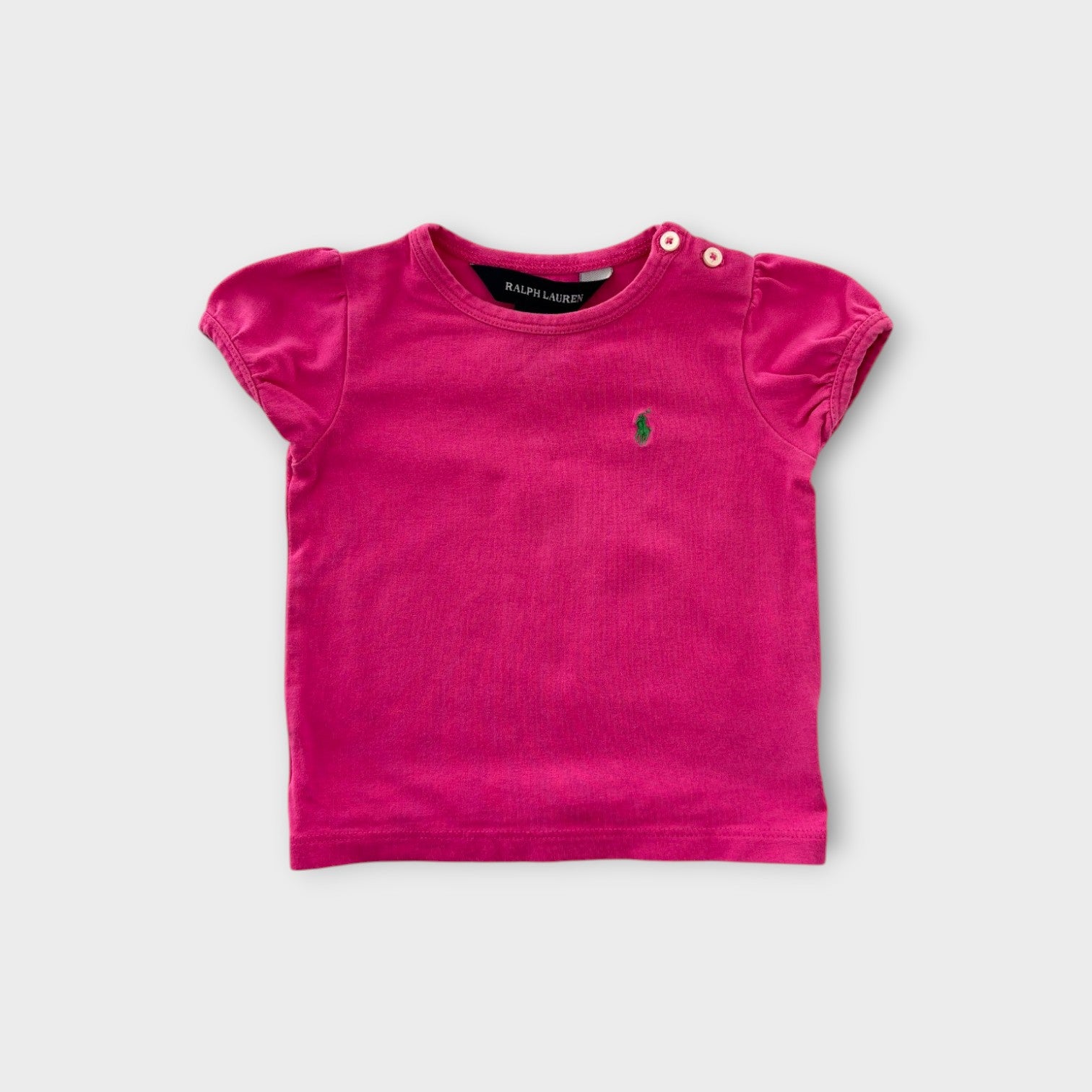 Ralph Lauren Pink T-Shirt, Size 00-0