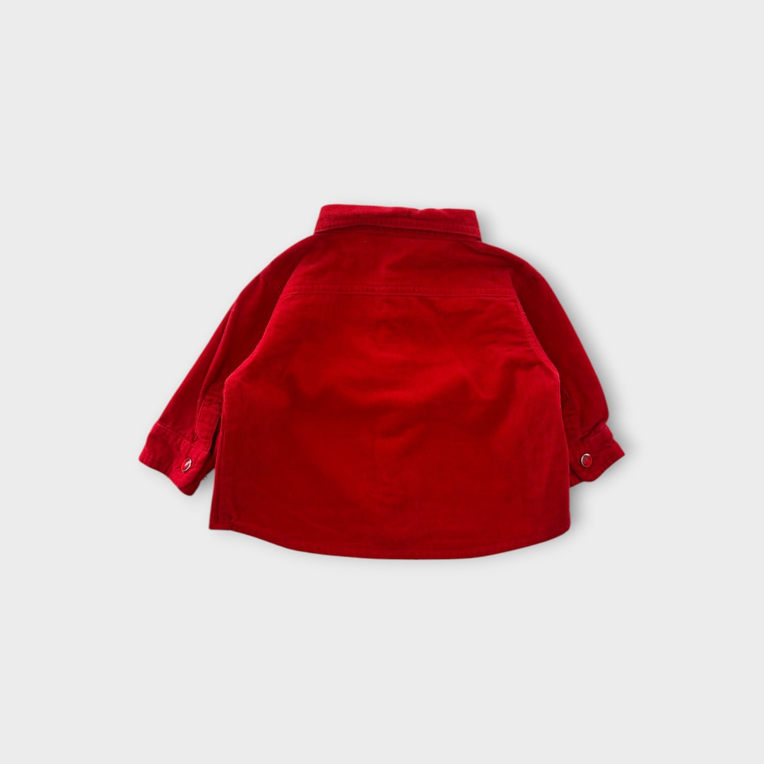 Vintage Red Corduroy Shirt, Size 00