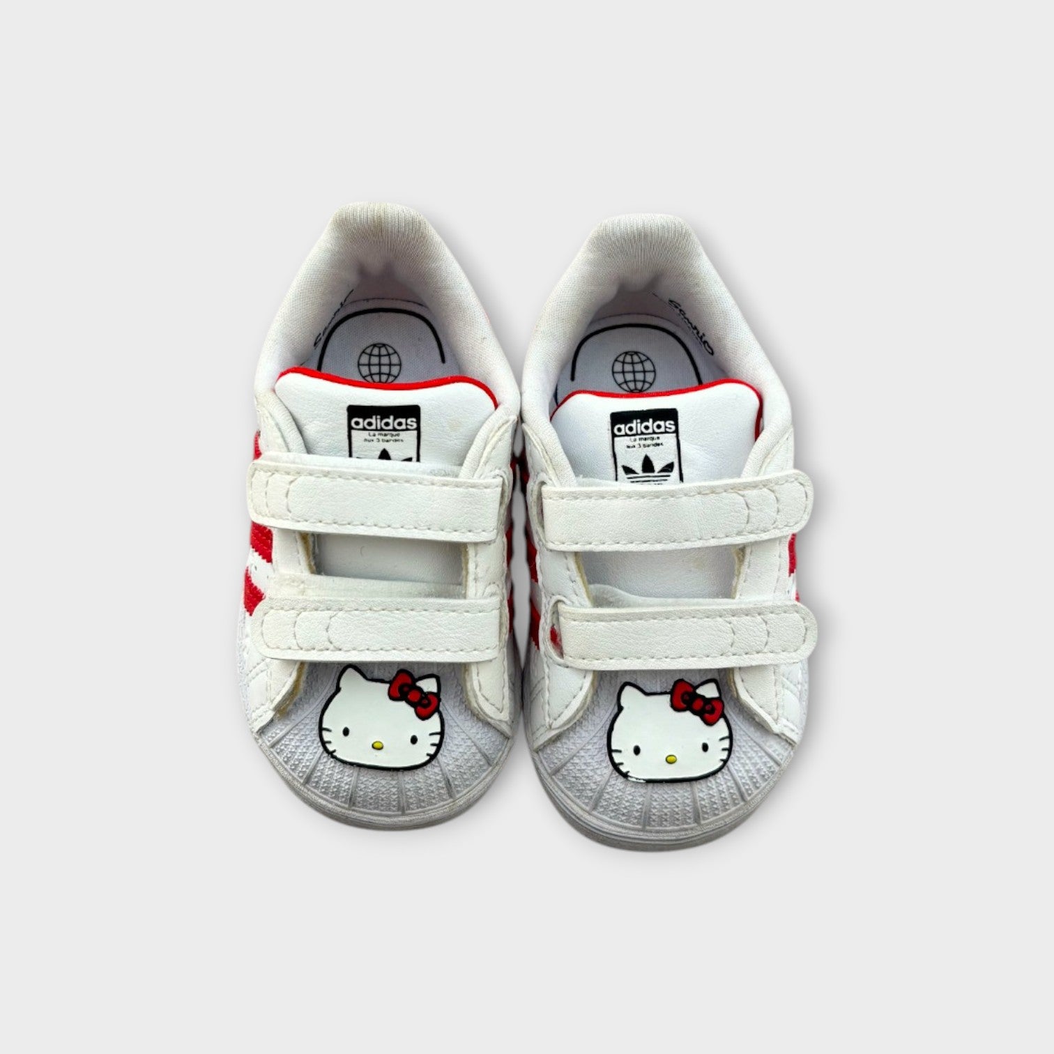 Hello Kitty x Adidas Sneakers, Size EU 19