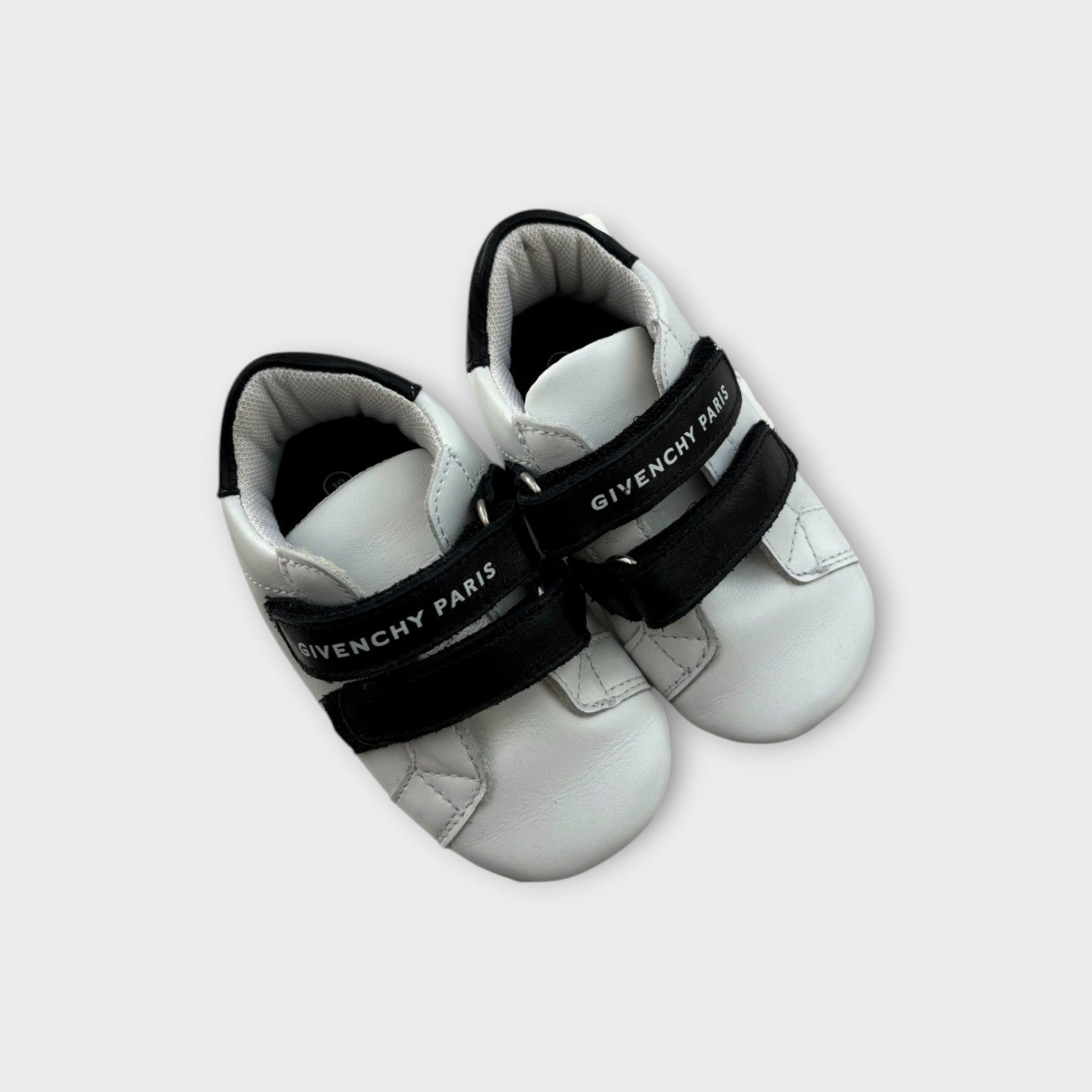 Givenchy Paris Leather Pram Shoes, Size EU 19