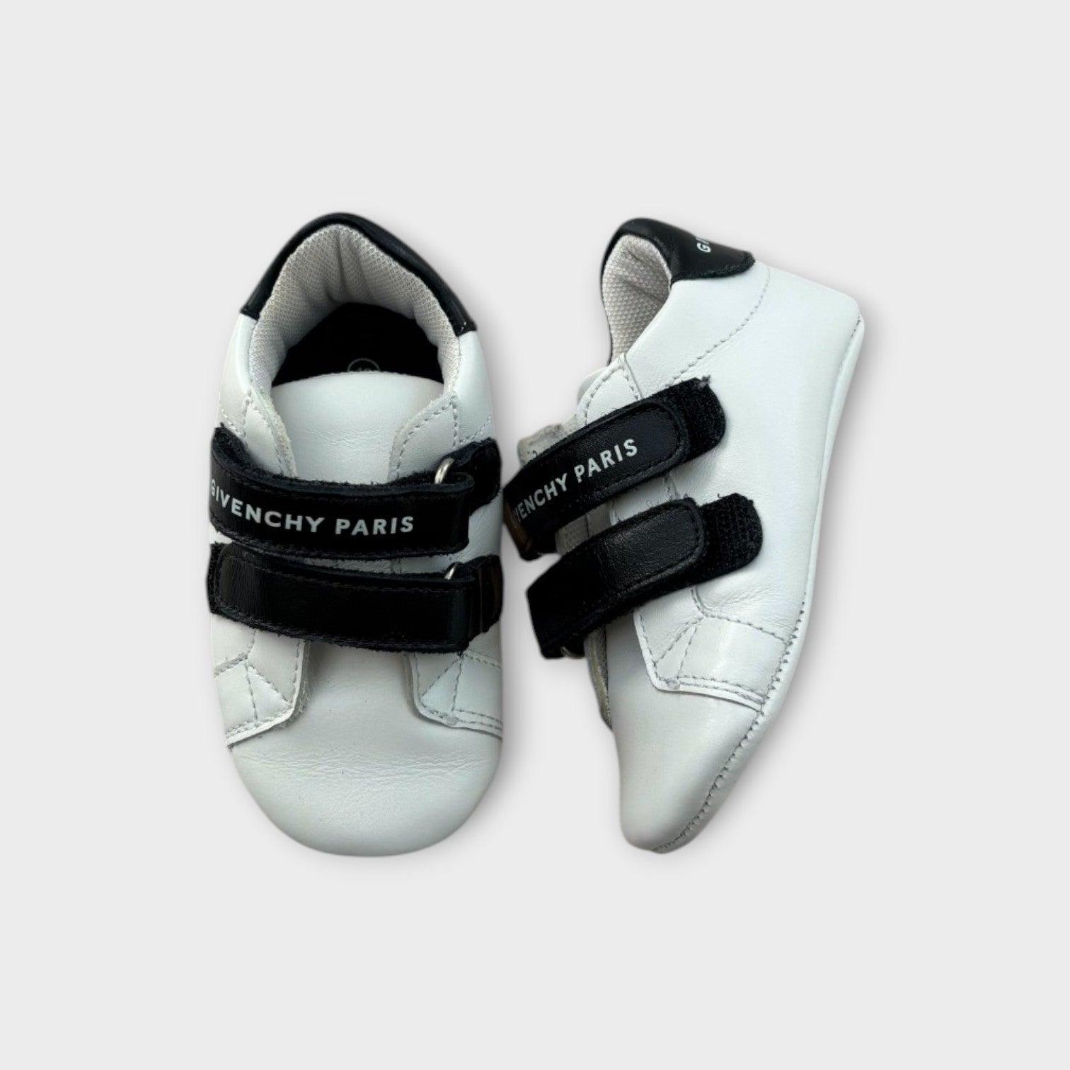 Givenchy Paris Leather Pram Shoes, Size EU 19