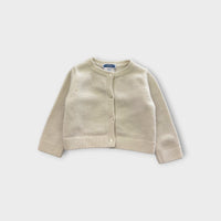 Jacadi White Cardigan, Size 0