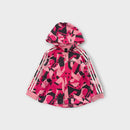 Adidas Pink Pattern Jacket, Size 0
