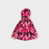 Adidas Pink Pattern Jacket, Size 0