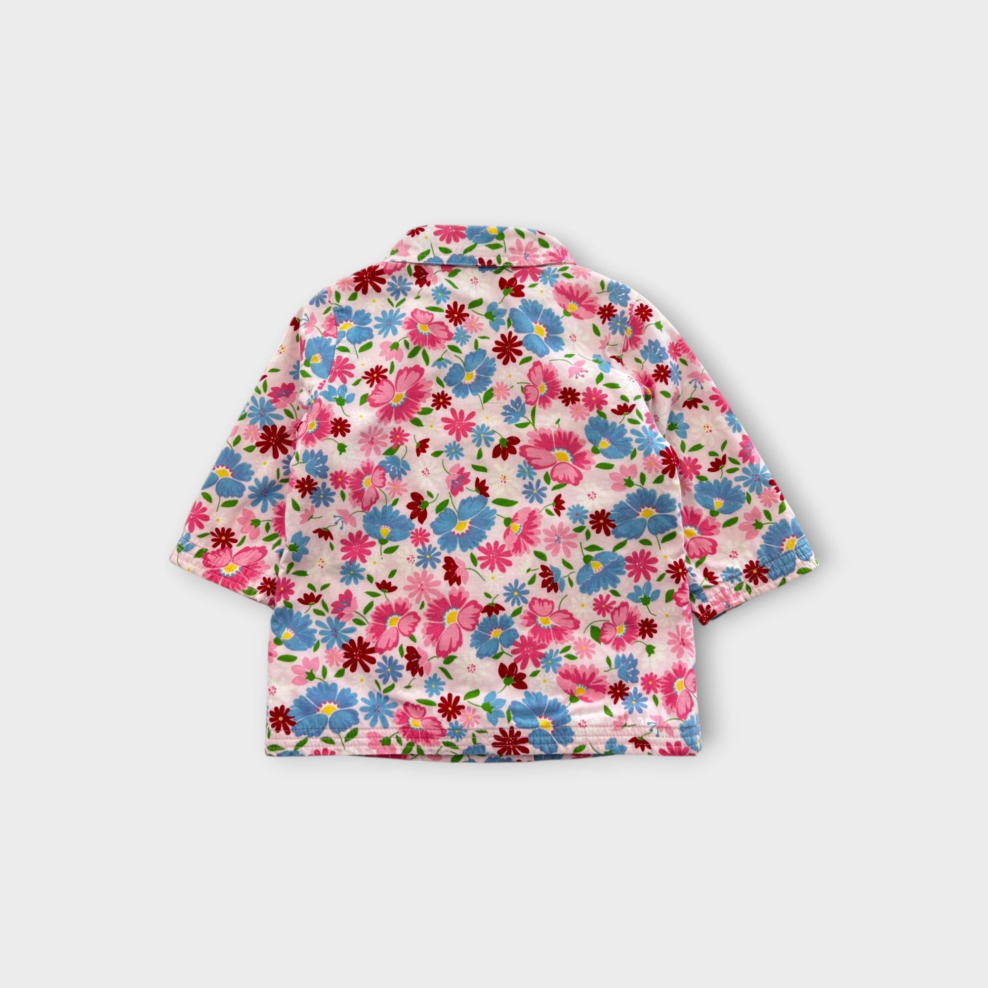Baby Gap Floral Double-Breasted Jacket, Size 0