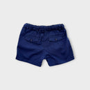 Purebaby Blue Cotton Shorts, Size 0