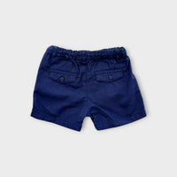Purebaby Blue Cotton Shorts, Size 0
