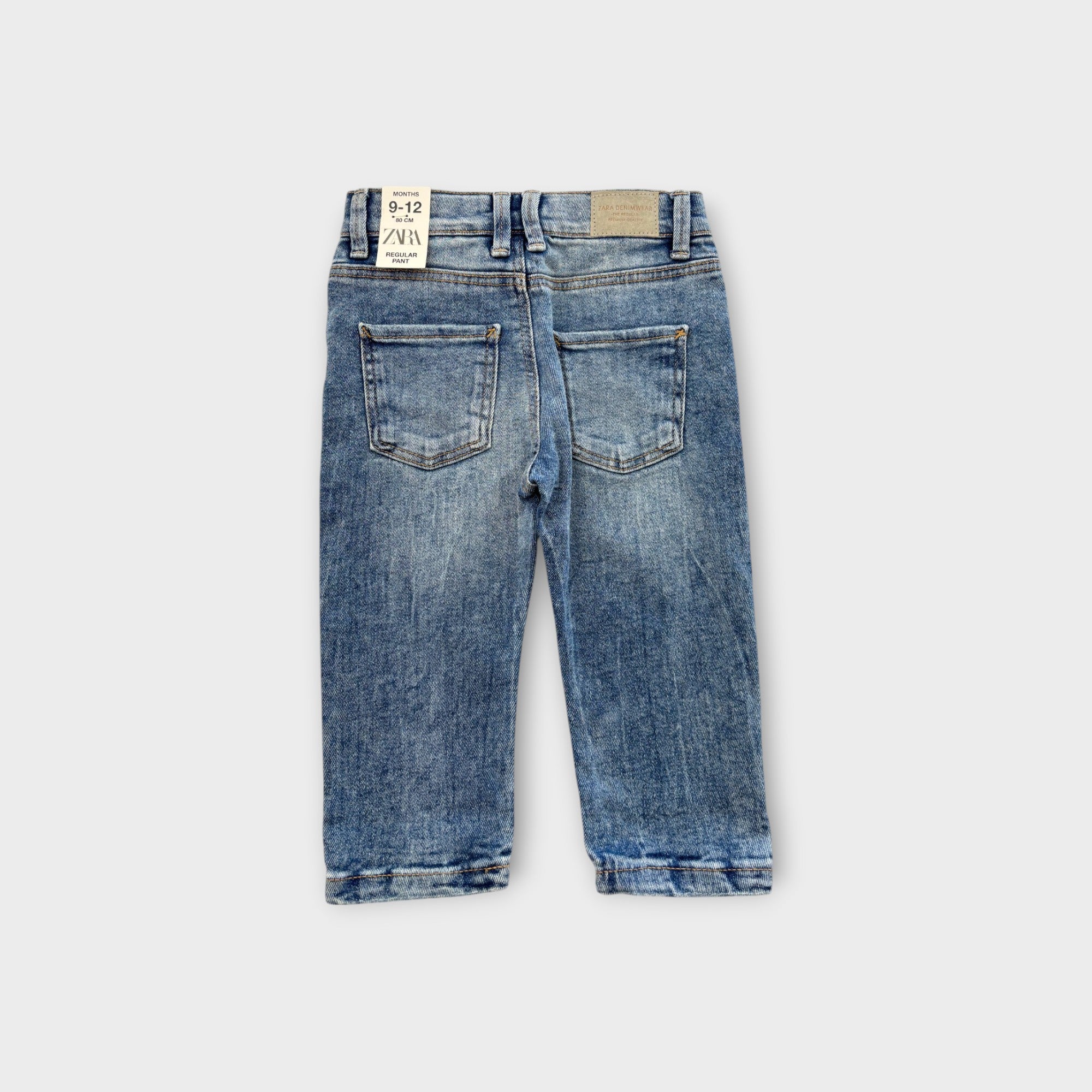 Zara Denim Straight Leg Jeans, Size 0