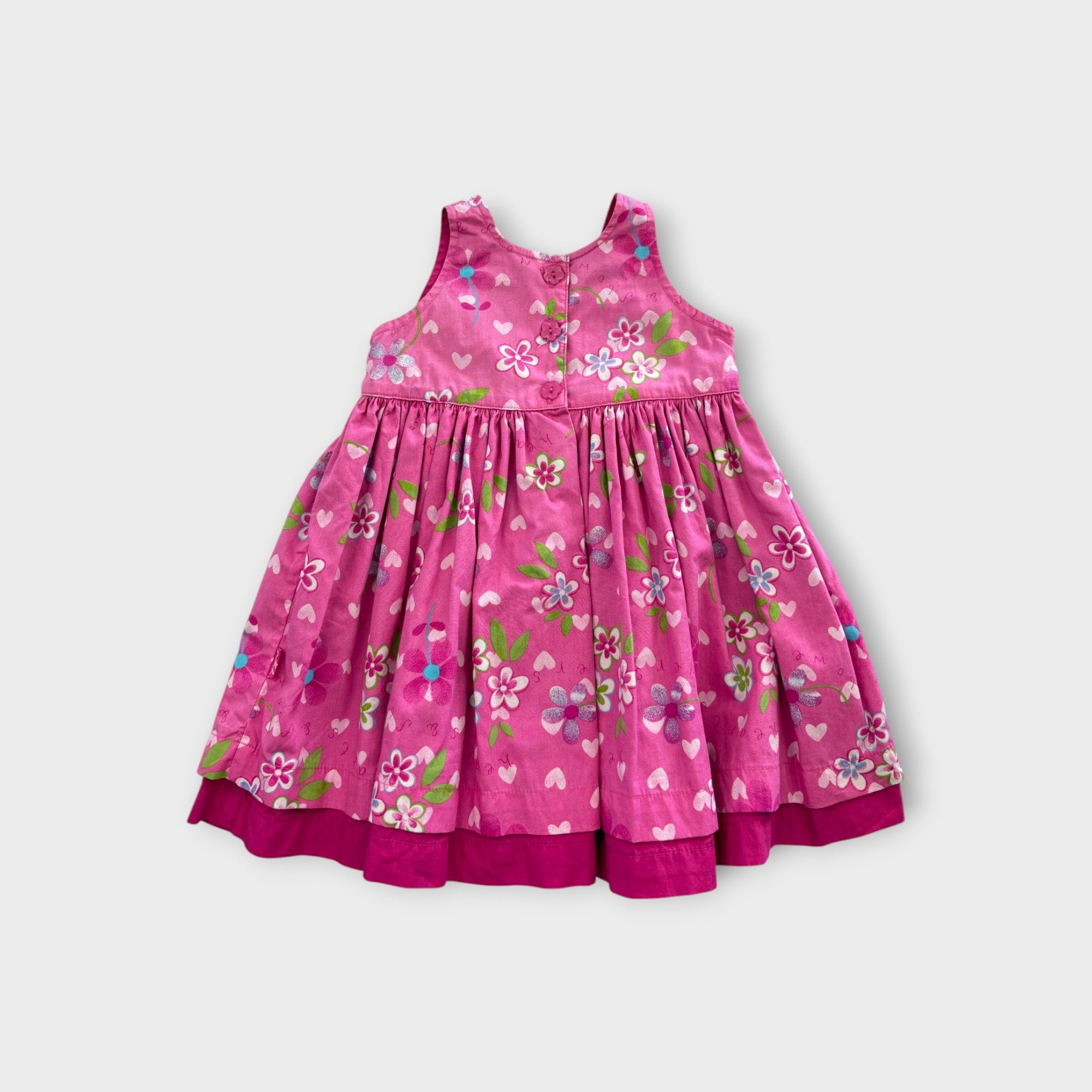 Vintage Pumpkin Patch Floral Dress, Size 0
