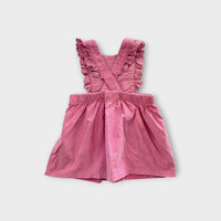 Purebaby Pink Pinafore Dress, Size 0