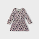 Mini Rodini Peacock Feather Dress, Size 0