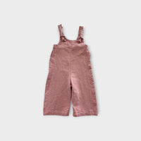 Dusty Pink Linen Jumpsuit, Size 0