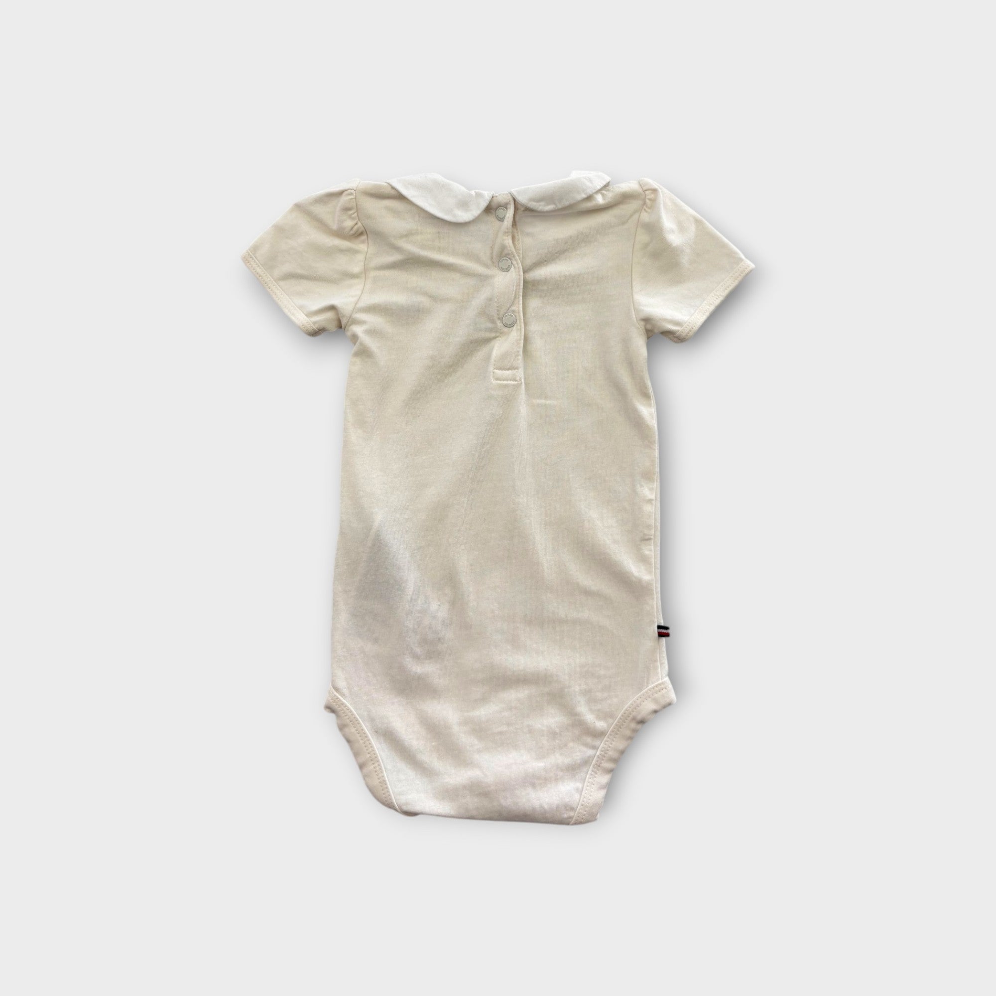 TH White Collar Bodysuit, Size 0