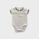 Jacadi Paris Polo Bodysuit, Size 0