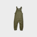 Firsts Green Knit Overalls, Size 0