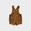 Fox & Finch Brown Denim Overalls, Size 00