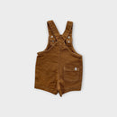 Fox & Finch Brown Denim Overalls, Size 00
