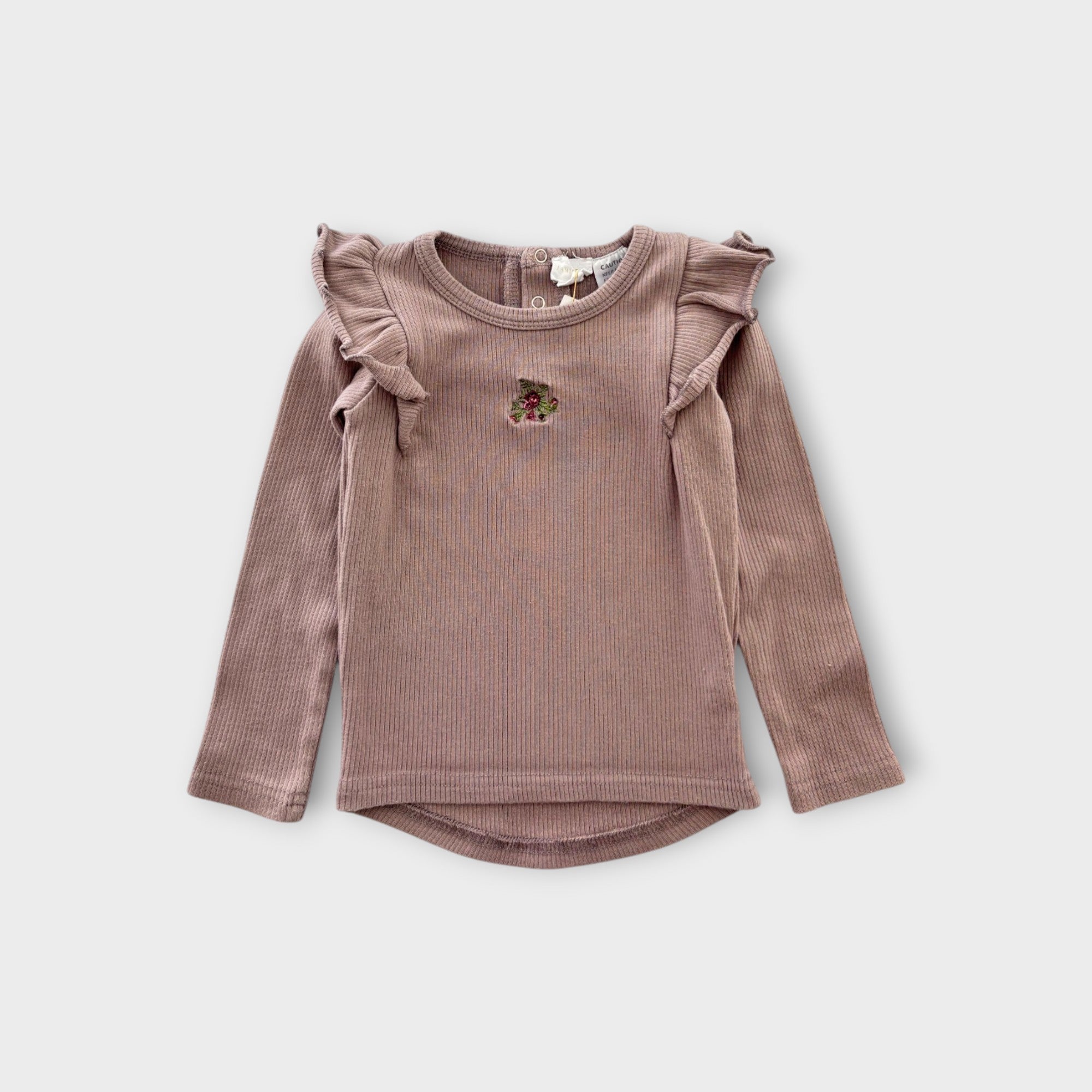 Jamie Kay Mauve Long Sleeve Top, Size 1