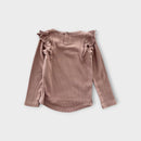 Jamie Kay Mauve Long Sleeve Top, Size 1