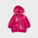Vintage Pink Velour Tracksuit Set, Size 0