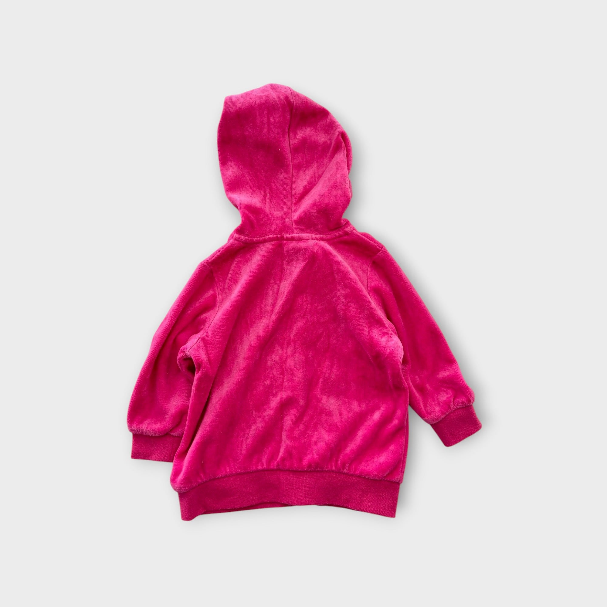 Vintage Pink Velour Tracksuit Set, Size 0