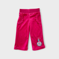 Vintage Pink Velour Tracksuit Set, Size 0