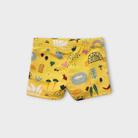 Halcyon Nights Aussie Print Swim Shorts, Size 00