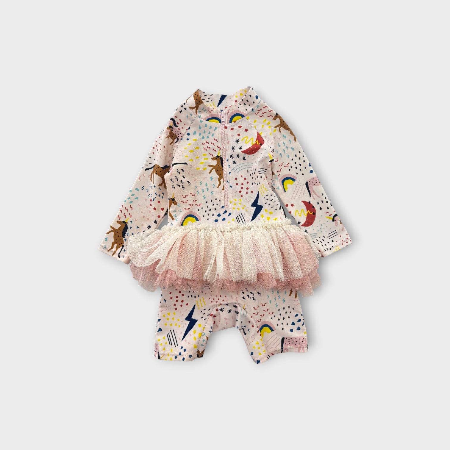 Rock Your Baby Horse Tulle Swimsuit, Size 0