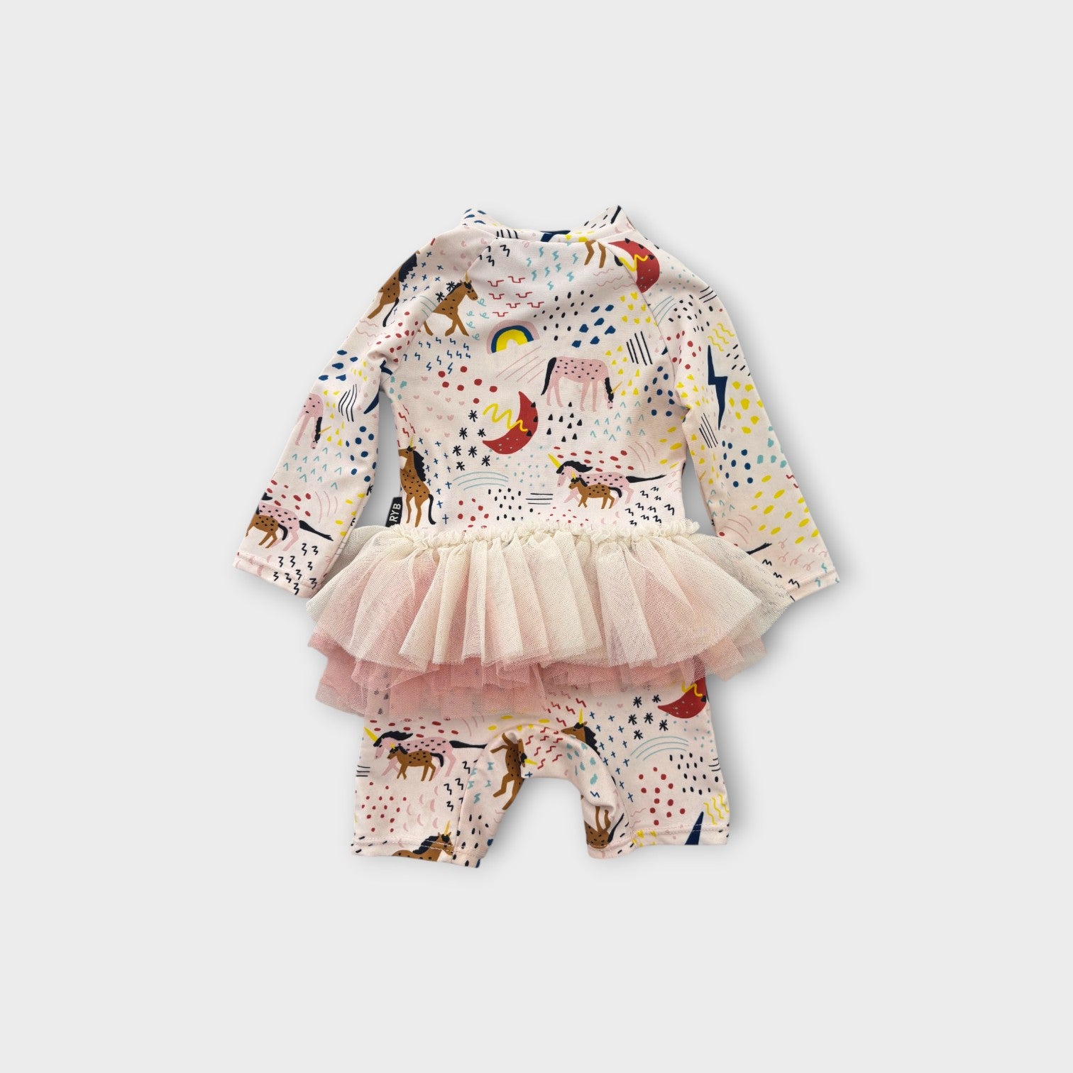 Rock Your Baby Horse Tulle Swimsuit, Size 0