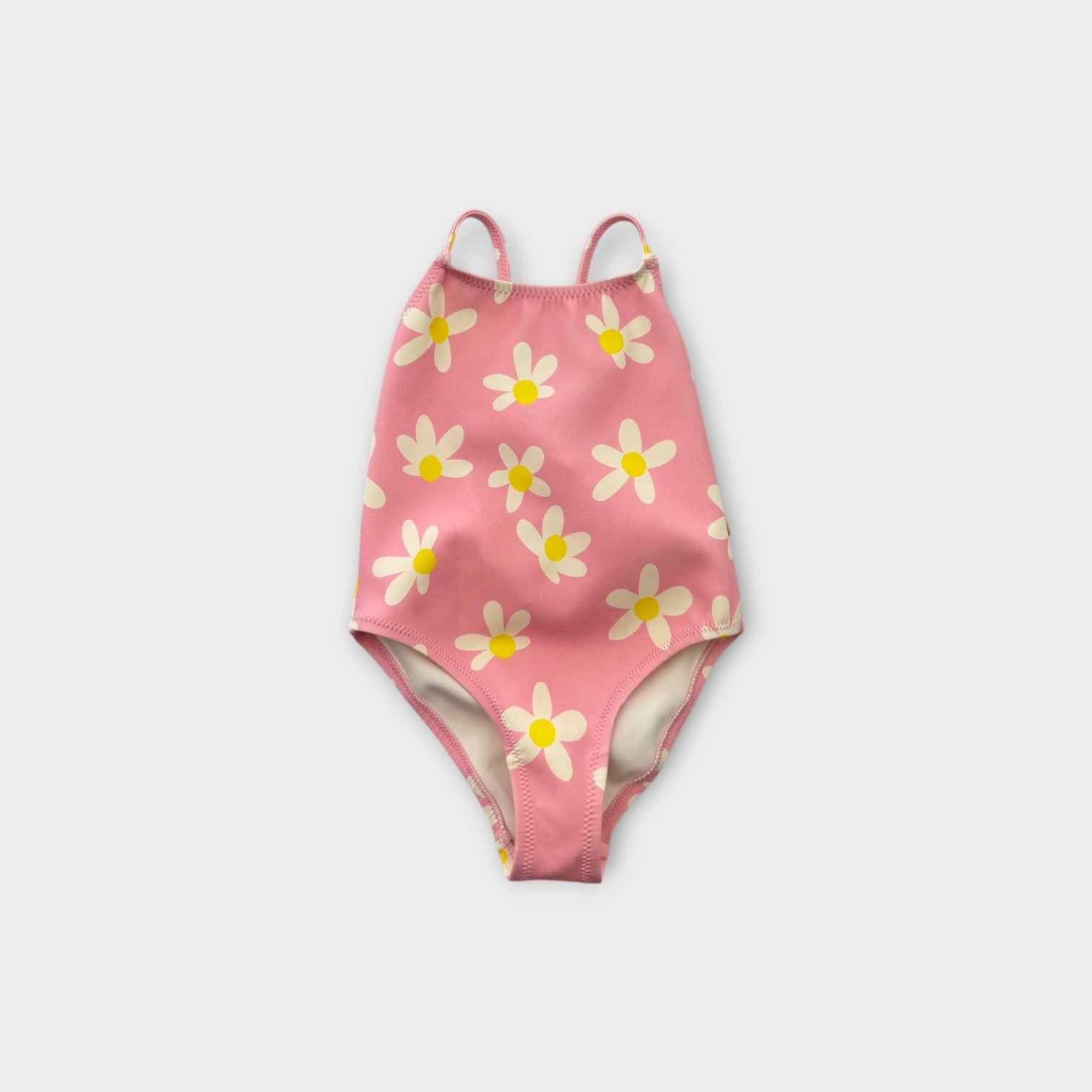Goldie & Ace Pink Daisy Swimsuit, Size 0