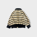 Mini Rodini Stripe Bomber Jacket, Size 1