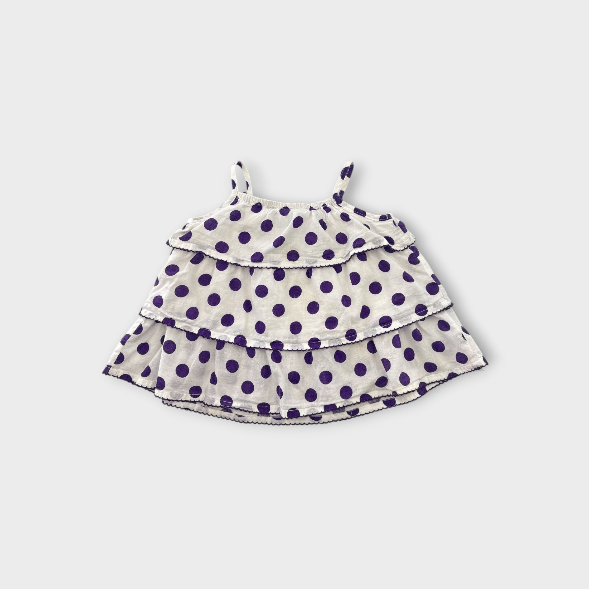 Vintage Eeyore Polkadot Shirt, Size 1