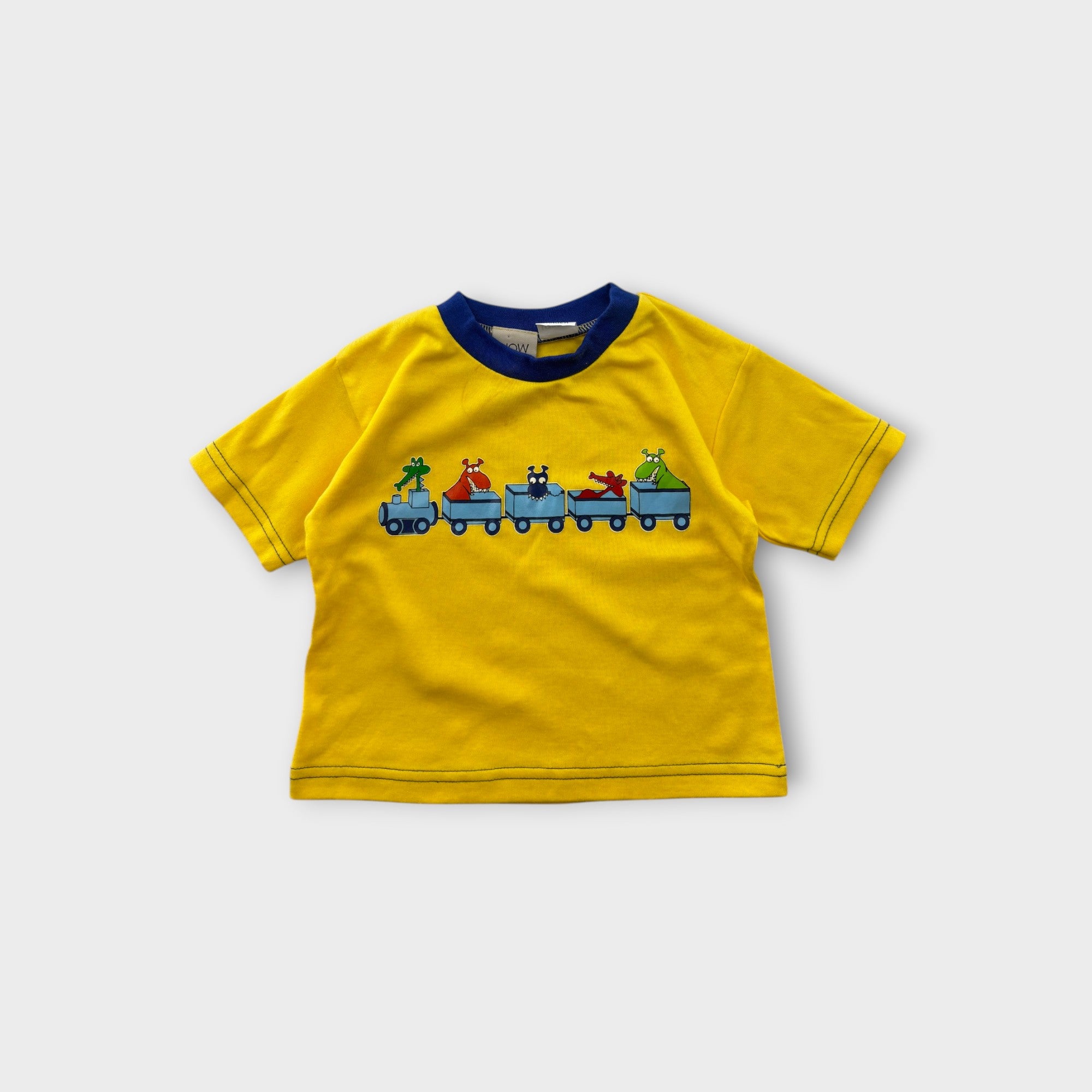 Vintage Yellow Monster T-Shirt, Size 1