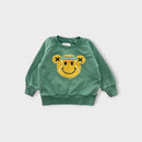 Hux Green Teddy Jumper, Size 1