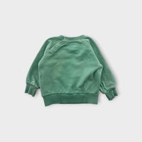 Hux Green Teddy Jumper, Size 1