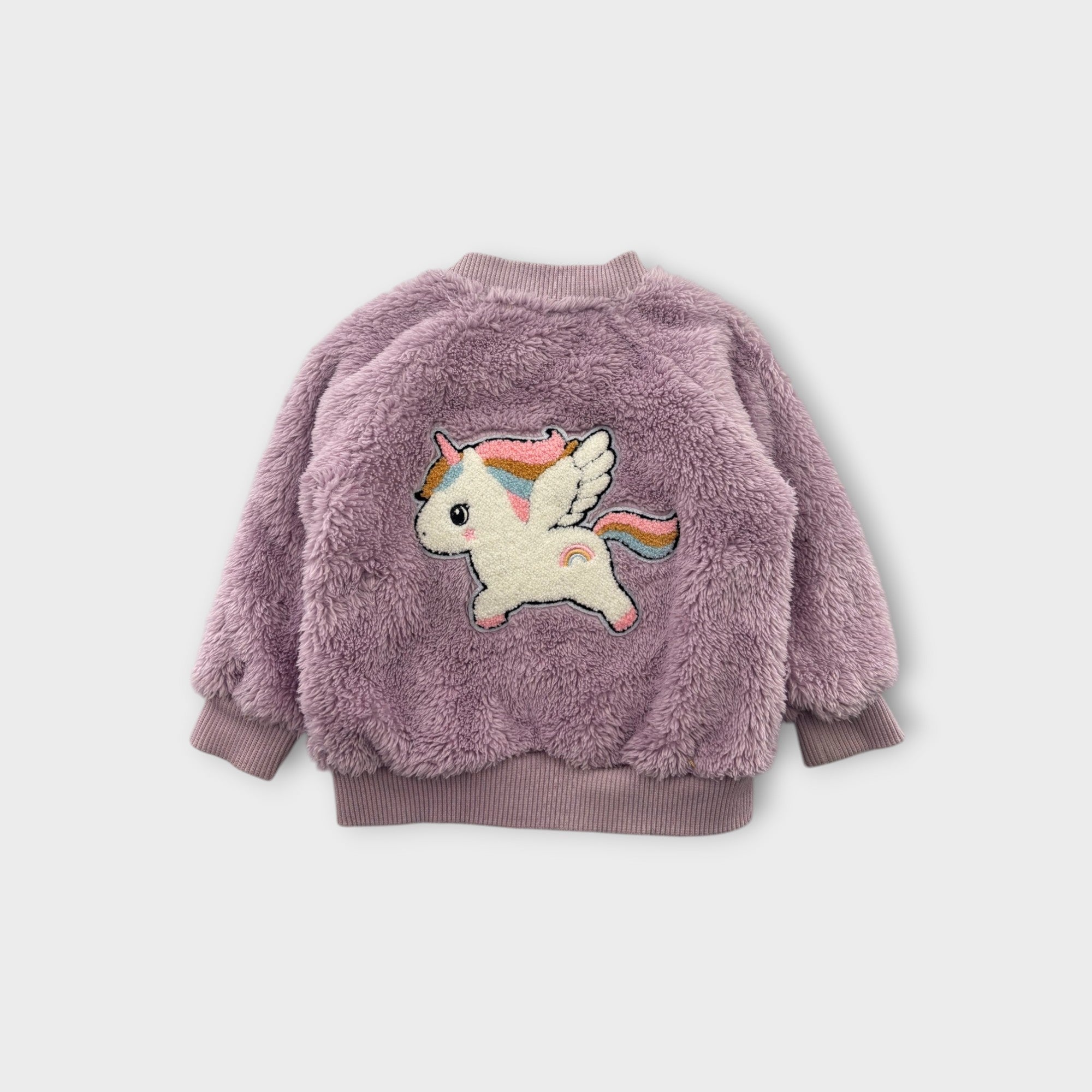 Hux Fluffy Unicorn Jacket, Size 1