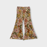 Floral Flare Leggings, Size 1