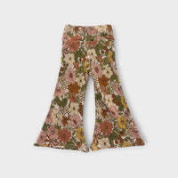 Floral Flare Leggings, Size 1