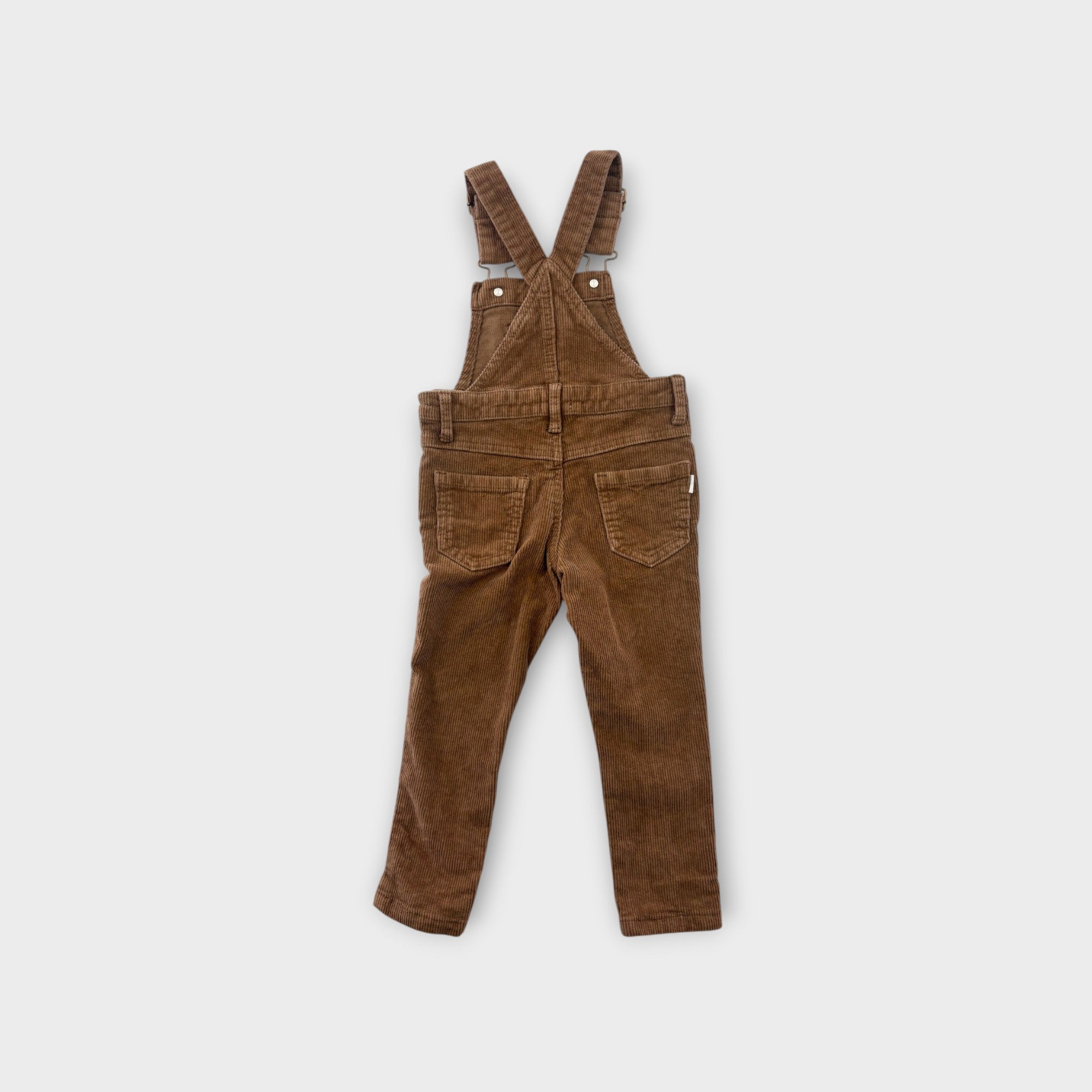 Jamie Kay Brown Cord Overalls, Size 1