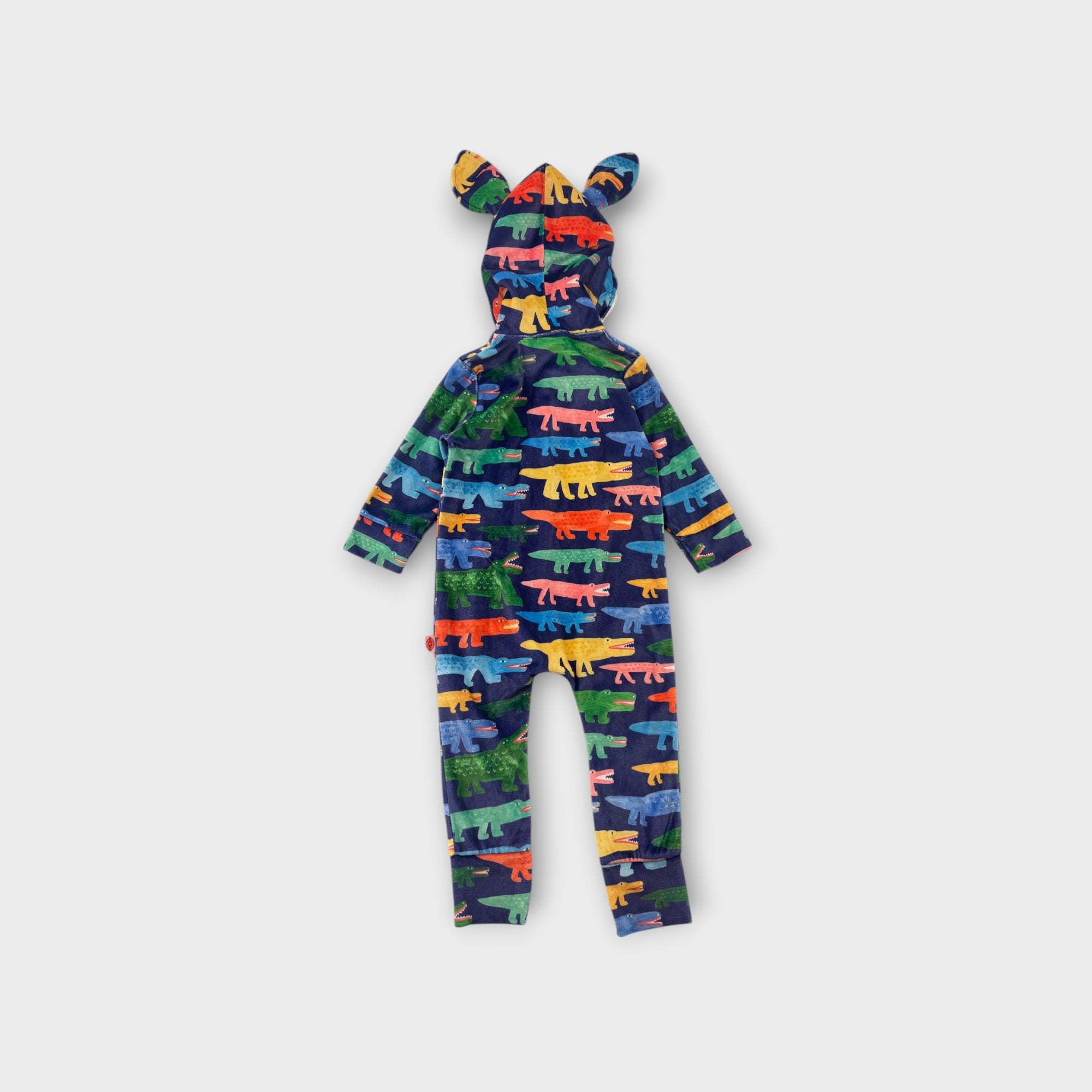 Halcyon Nights Croc Velour Onesie, Size 1