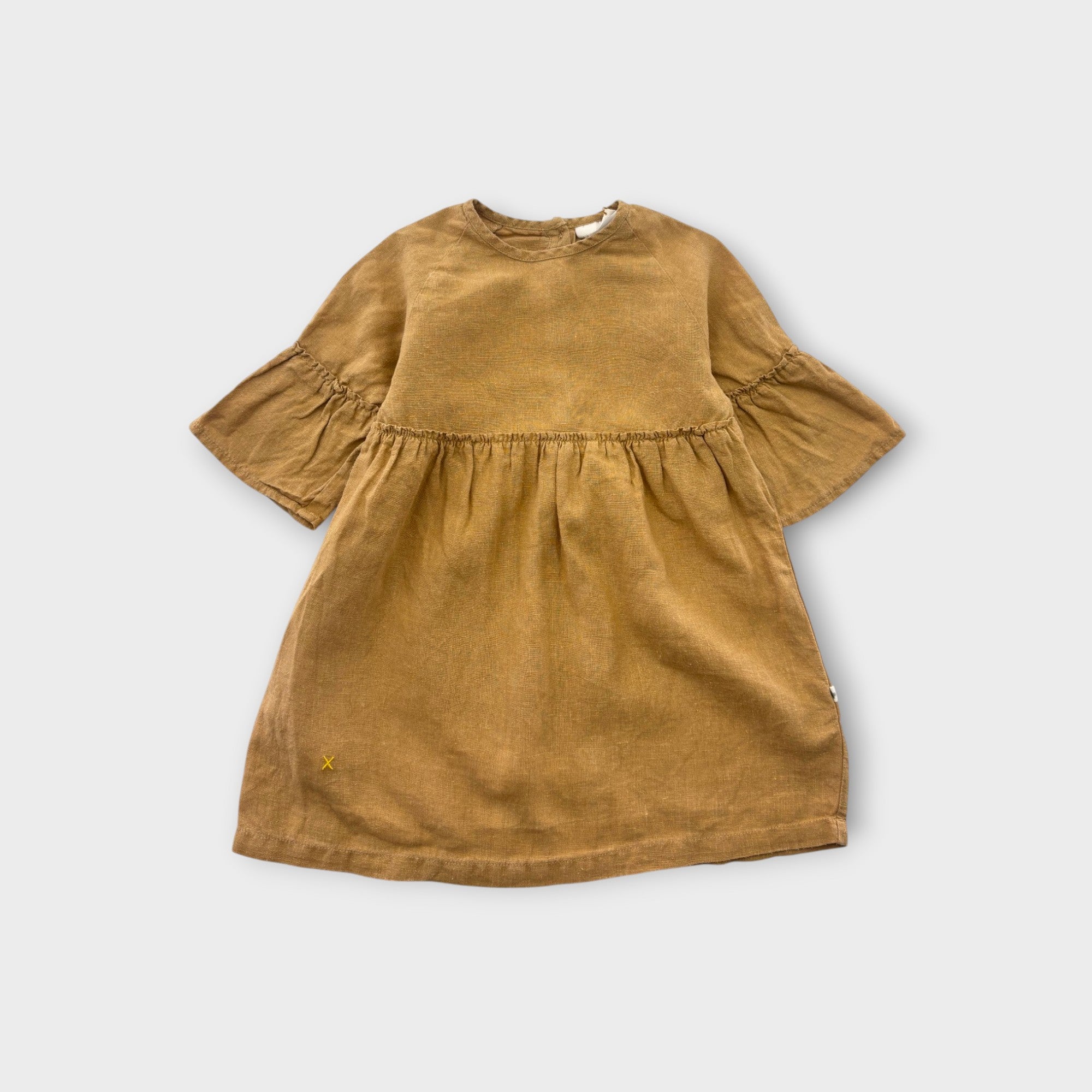 Goldie & Ace x Lindy Klim Linen Dress, Size 1-2