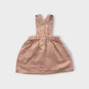 Goldie & Ace x Lindy Klim Linen Pinafore, Size 1-3