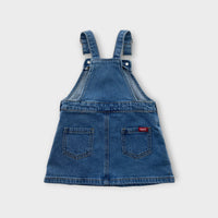 Seed Denim Pinafore Dress, Size 1